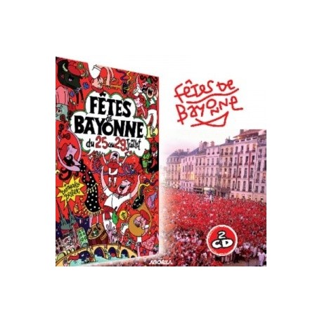 CD Officiel des Fêtes de Bayonne - Fêtes de Bayonne 2012 - CD