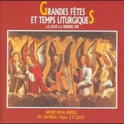 Groupe Vocal Arpège - Grandes fêtes et temps liturgiques - CD