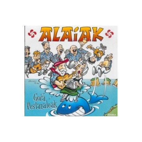 Alaiak - Gora Festazaleak - CD