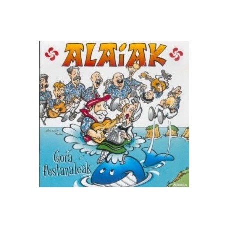 Alaiak - Gora Festazaleak - CD