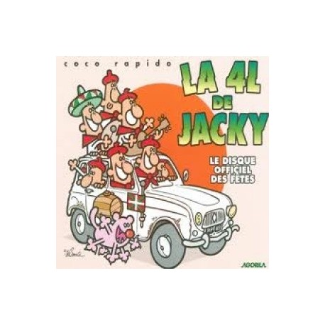 Coco Rapido - La 4L de Jacky - CD