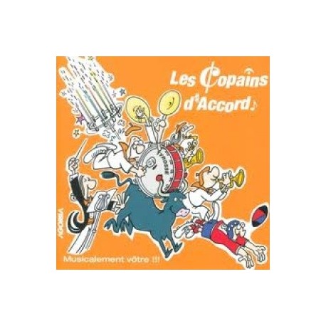 Les copains d'accord - Musicalement vôtre - CD