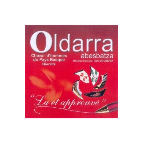 Oldarra - Lu et approuvé - CD