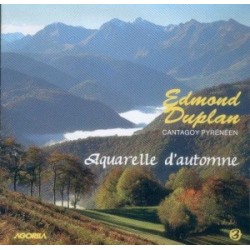 Edmond Duplan - Aquarelle d'automne - CD