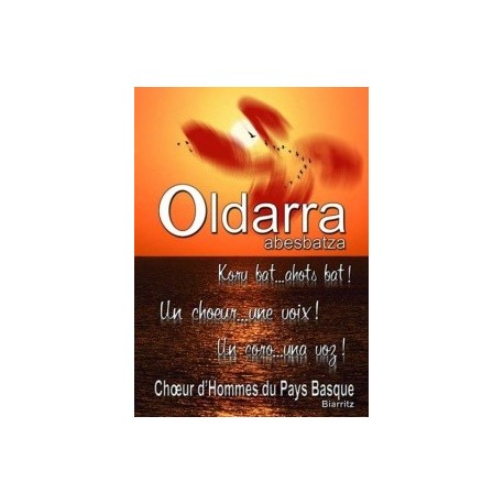 Oldarra - Un choeur une voix - DVD