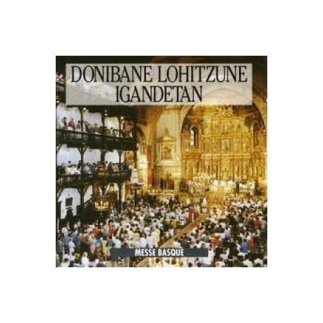Schola Cantorum Donibane - Donibane Lohitzune Igandetan - CD