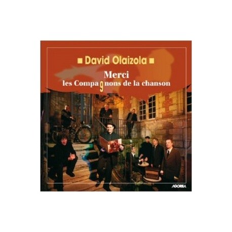 David Olaizola - Merci les Compagnons de la chanson - CD